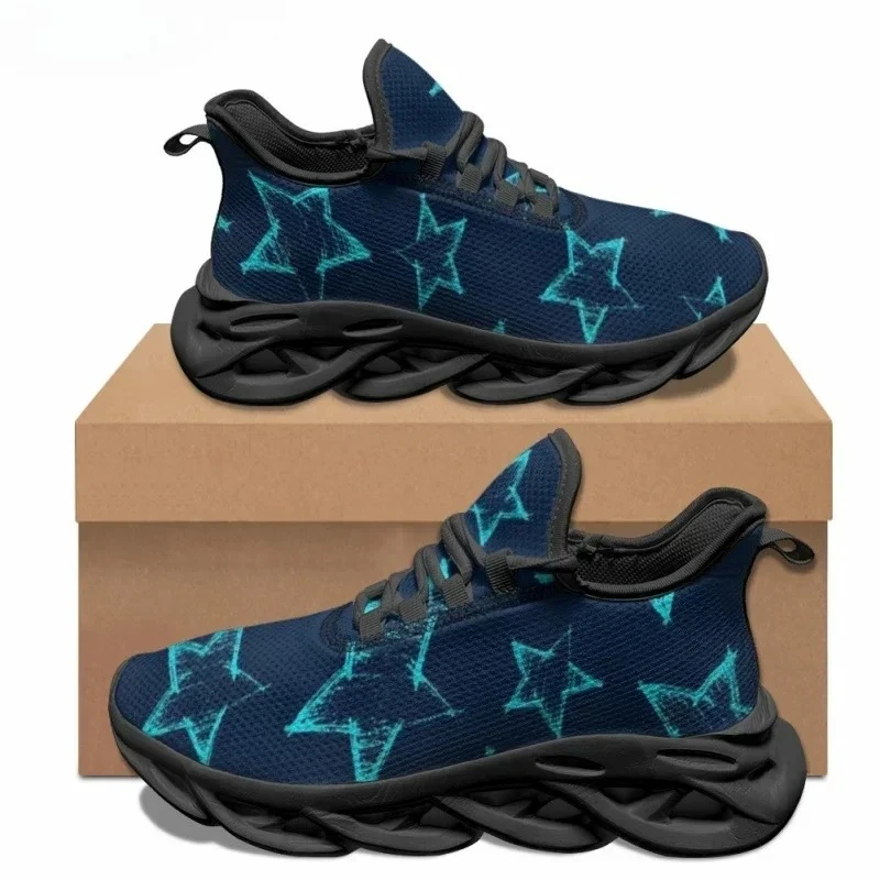 Street Fashion Designer - Street Fashion Flat Shoes Star Pattern