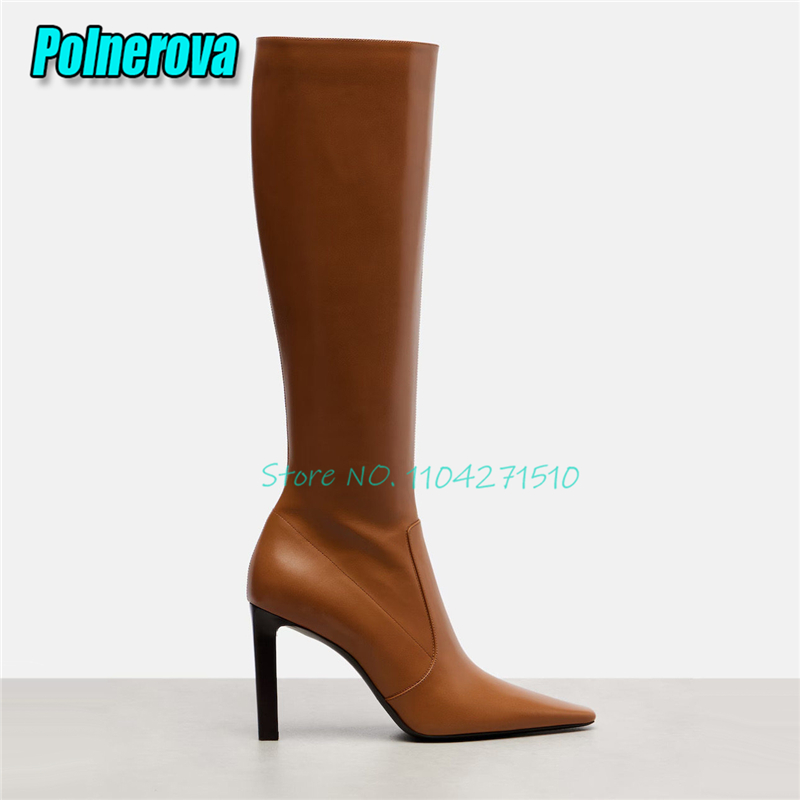 Street Style Pointed Toe High  - Street Fashion Runway avis et prix