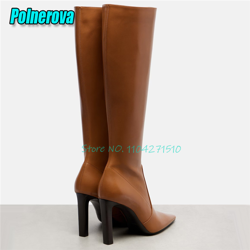 Street Style Pointed Toe High  - Street Fashion Runway avis et prix