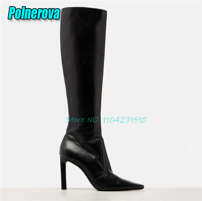 Street Style Pointed Toe High  - Street Fashion Runway avis et prix