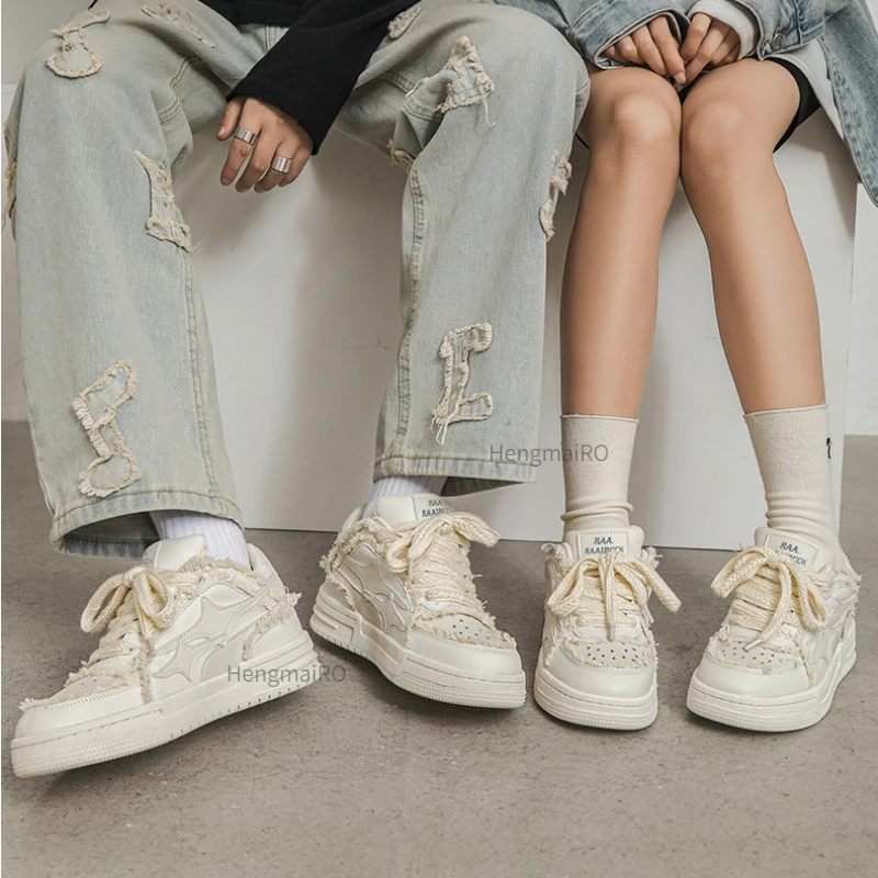 Women Sneakers Man Retro Star  - Street Fashion Couple avis et prix