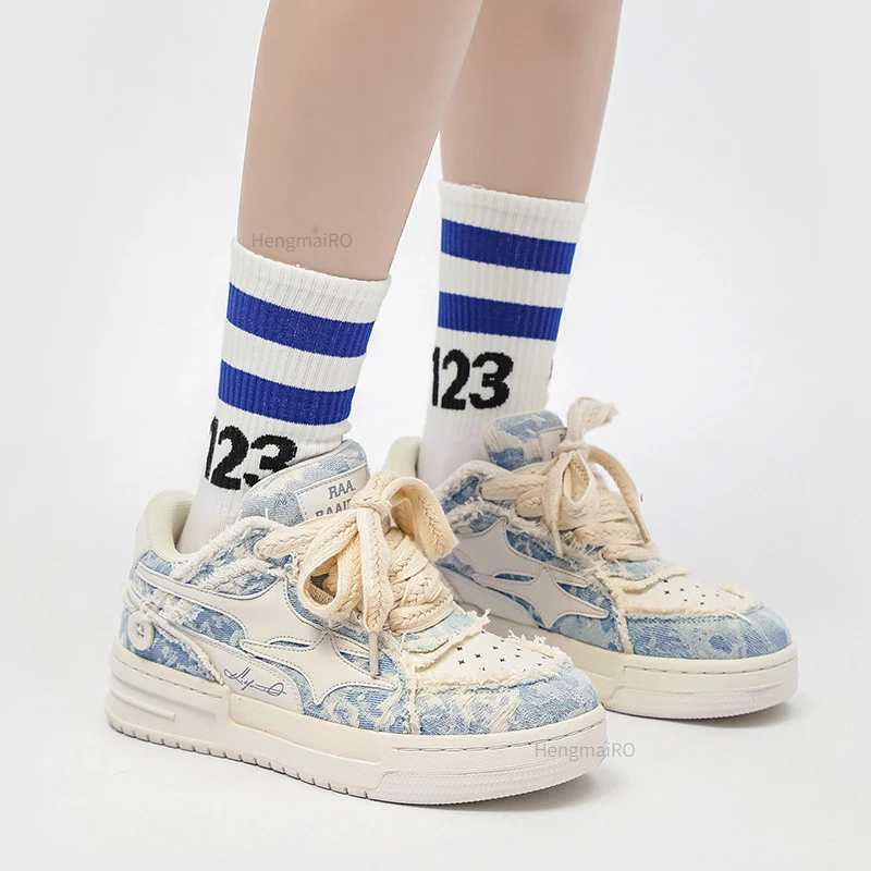 Women Sneakers Man Retro Star  - Street Fashion Couple avis et prix
