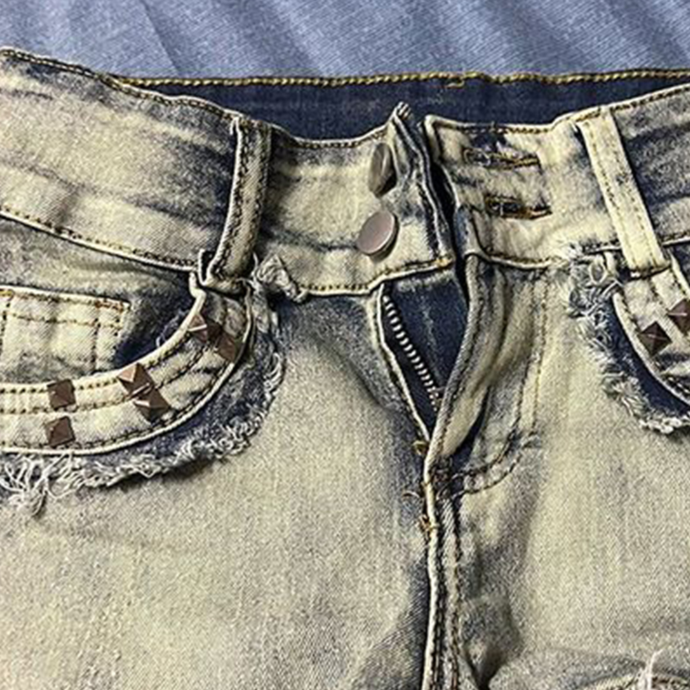 Retroy2K American Rivet Shorts - Street Fashion Girl avis et prix