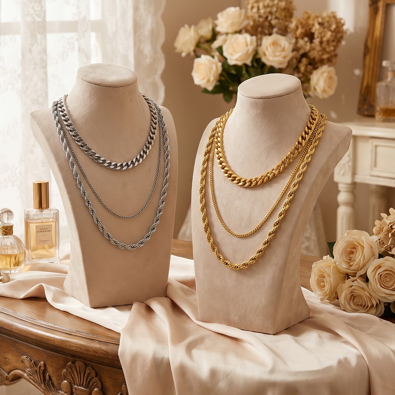 Stainless Steel Chain Cuban Li - Fashion Street Singapore avis et prix