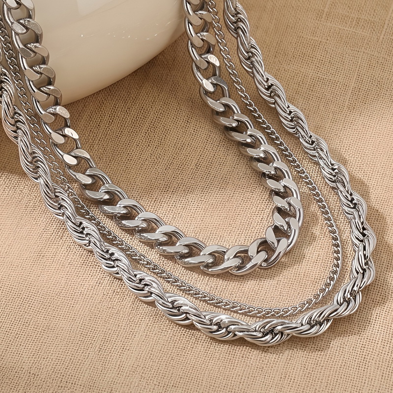 Stainless Steel Chain Cuban Li - Fashion Street Singapore avis et prix