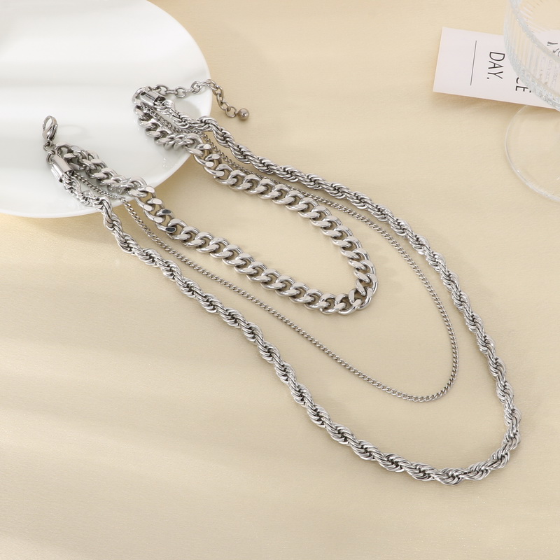 Stainless Steel Chain Cuban Li - Fashion Street Singapore avis et prix