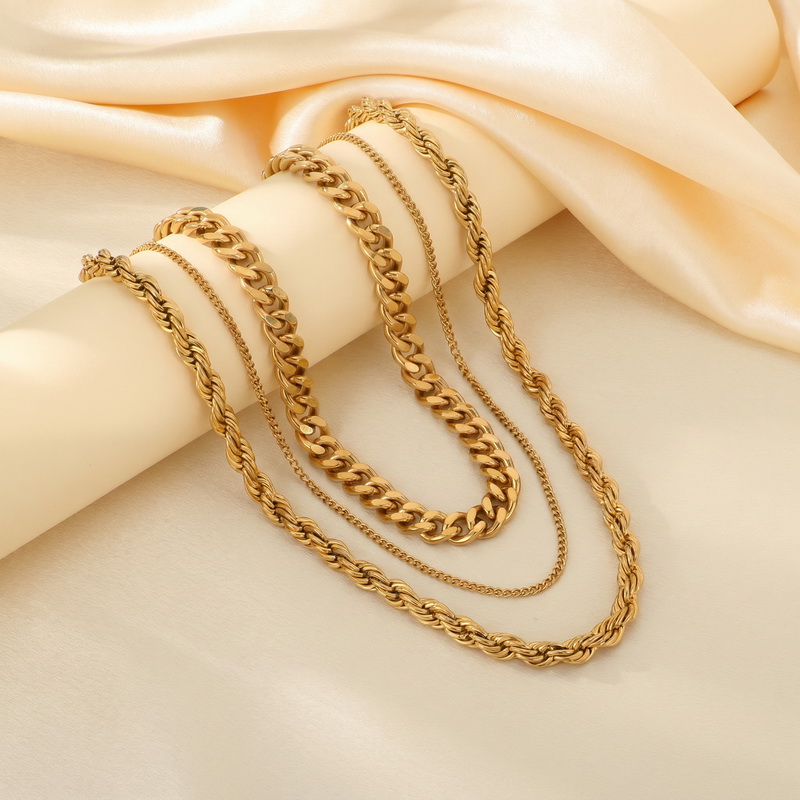 Stainless Steel Chain Cuban Li - Fashion Street Singapore avis et prix