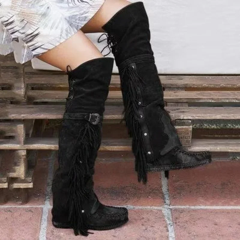Fashion Bohemia Knee-length Wo - Street Fashion Girl avis et prix