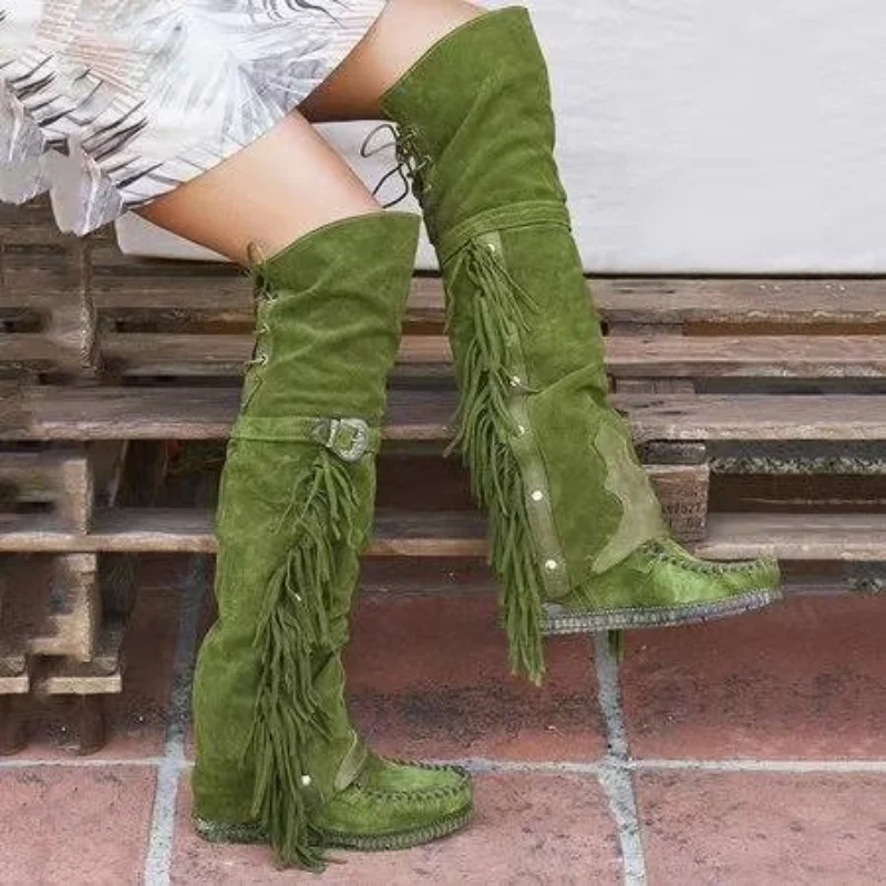 Fashion Bohemia Knee-length Wo - Street Fashion Girl avis et prix