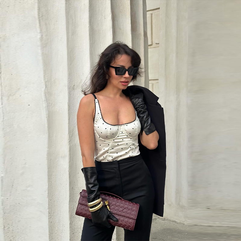 Chic New Strap Sleeveless Dot  - Street Fashion Winter 2026 avis et prix