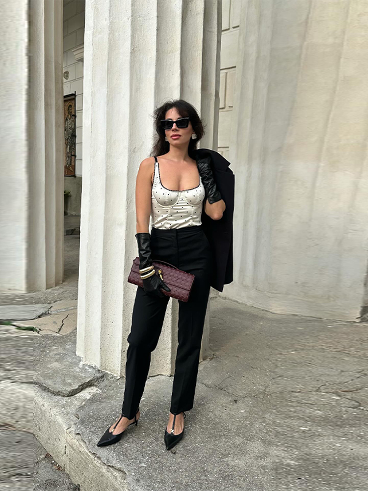Chic New Strap Sleeveless Dot  - Street Fashion Winter 2026 avis et prix