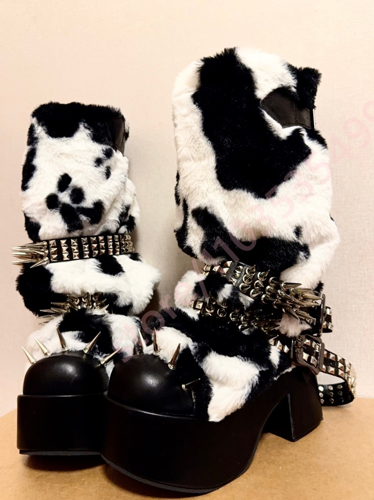 Winter Platform Cow Print Plus - Street Fashion Winter 2026 avis et prix