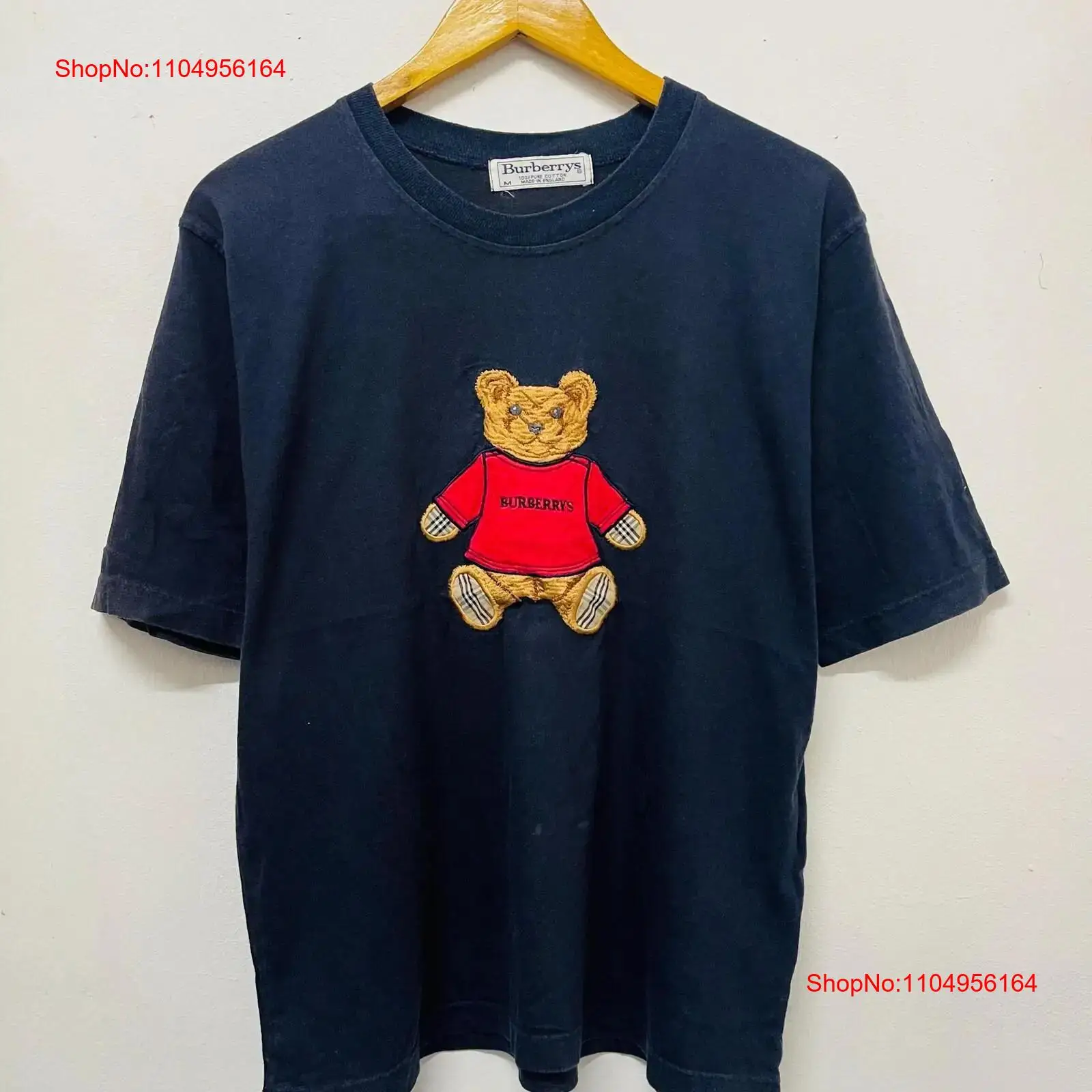 Vintage 90s Burberrys Bear T S - Street Fashion In London avis et prix
