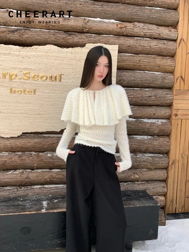 CHEERART Designer Cloak Long S - Street Fashion Winter 2026 avis et prix