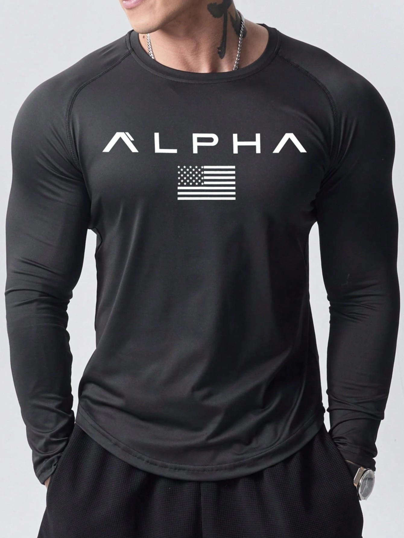 New men's long-sleeved T-shirt - Street Fashion Men avis et prix