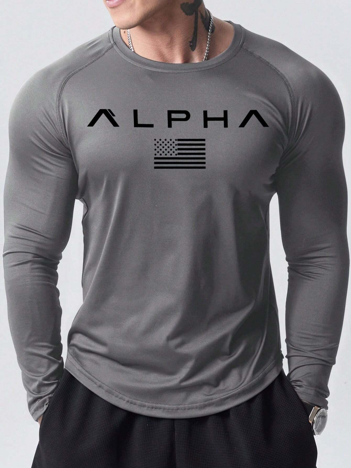 New men's long-sleeved T-shirt - Street Fashion Men avis et prix