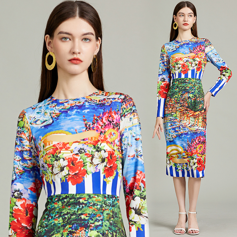 Runway Fashion Striped Landsca - Street Fashion Runway avis et prix