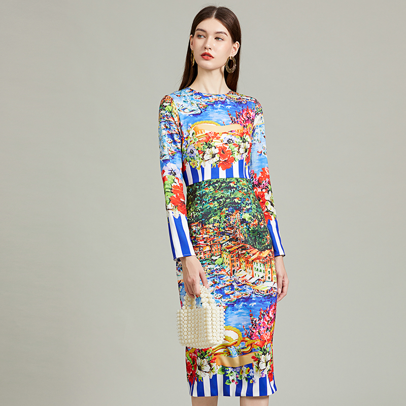 Runway Fashion Striped Landsca - Street Fashion Runway avis et prix
