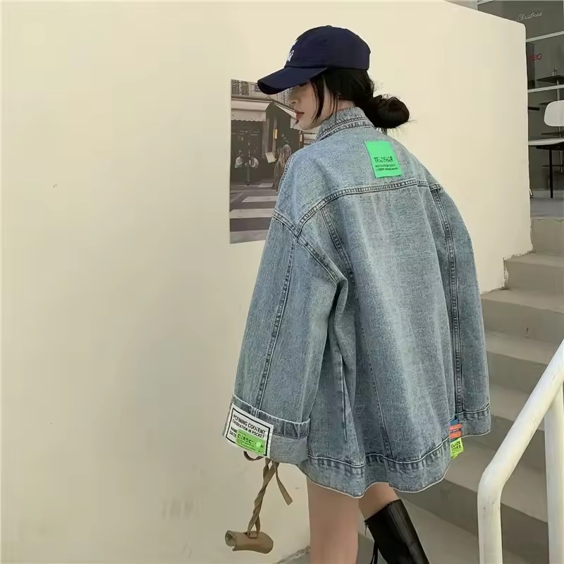 2025 New Fashion Denim Jacket  - Street Fashion Jeans Women avis et prix
