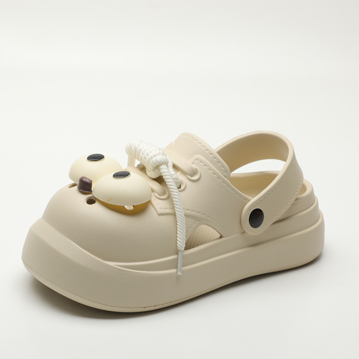 Cute DIY Big Eyes Fashion Clog - Street Fashion Girl avis et prix