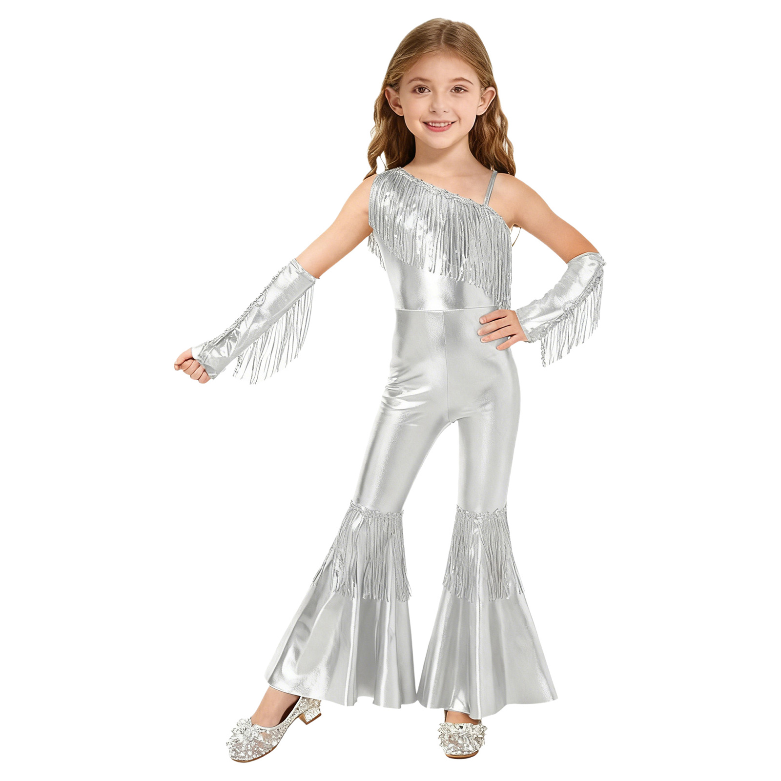 Girls Street Jazz Dance Costum - Street Fashion Girl avis et prix