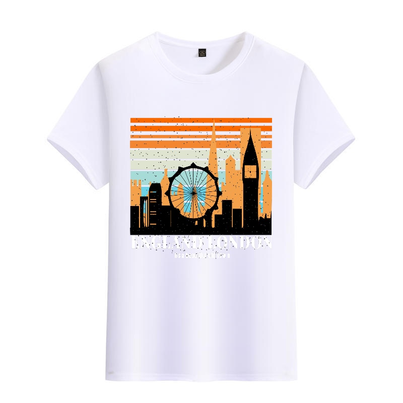 Men's Black Round-Neck Short-S - Street Fashion In London avis et prix