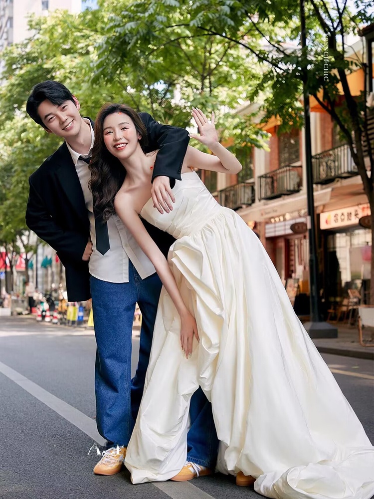 Fashionable Korean Style Denim - Street Fashion Couple avis et prix