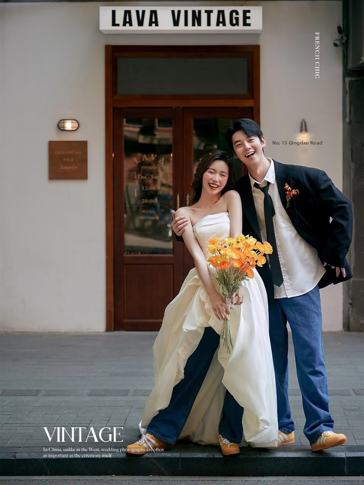 Fashionable Korean Style Denim - Street Fashion Couple avis et prix