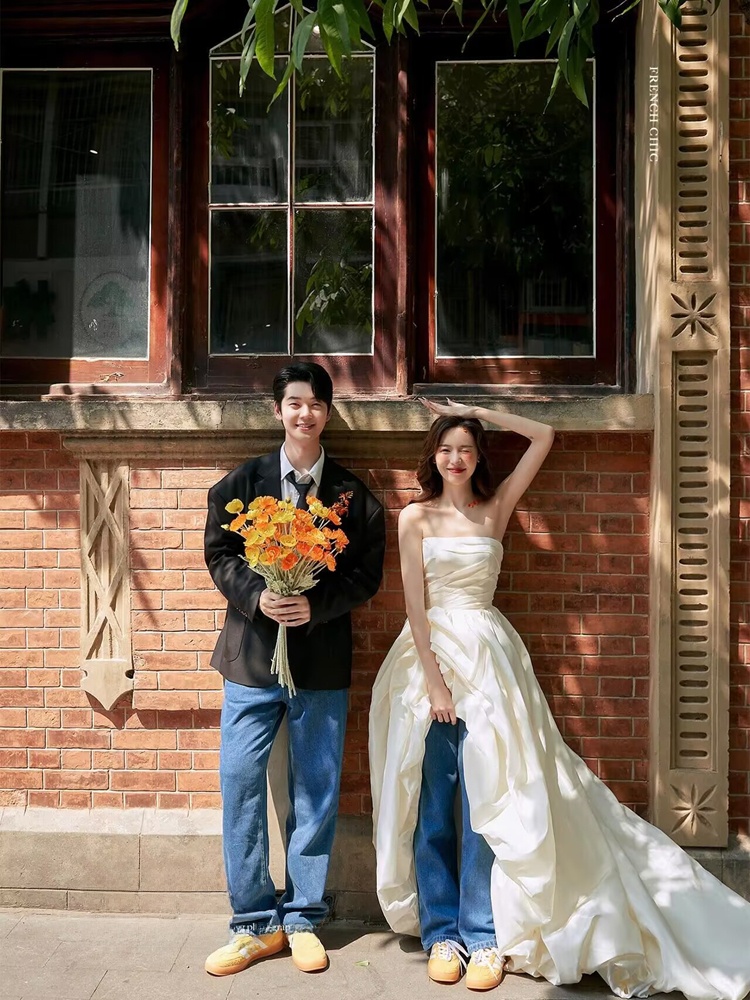 Fashionable Korean Style Denim - Street Fashion Couple avis et prix