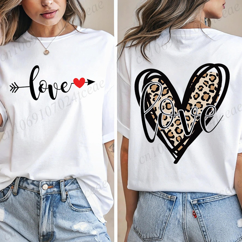 Women T-Shirts Street Valentin - Street Fashion Couple avis et prix