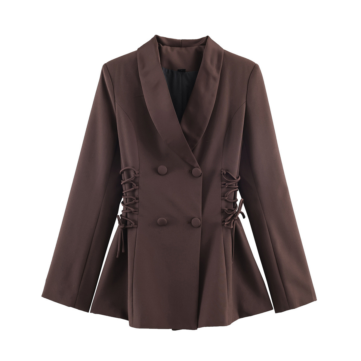 Coffee Brown Blazer Women 2026 - Street Fashion Winter 2026 avis et prix