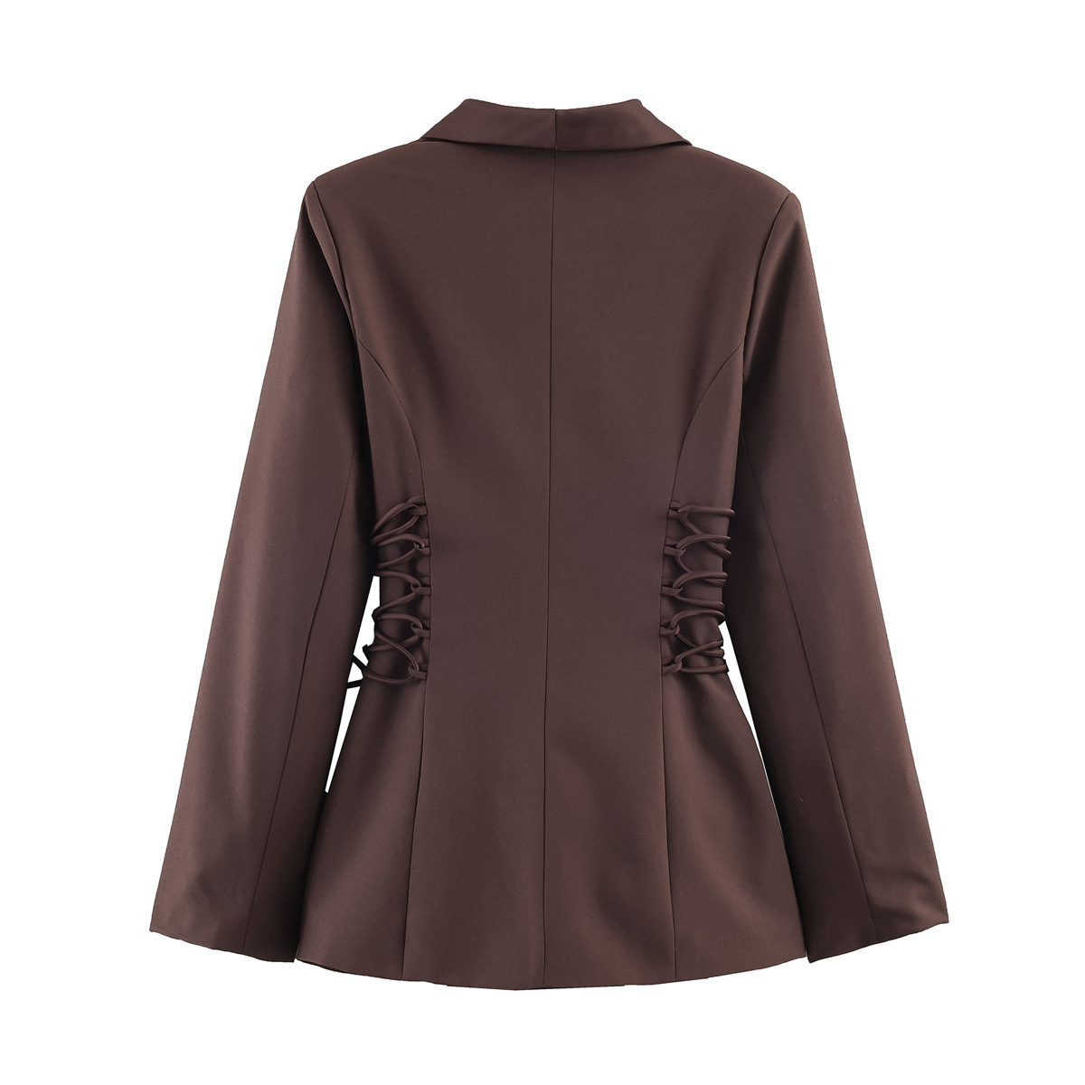 Coffee Brown Blazer Women 2026 - Street Fashion Winter 2026 avis et prix