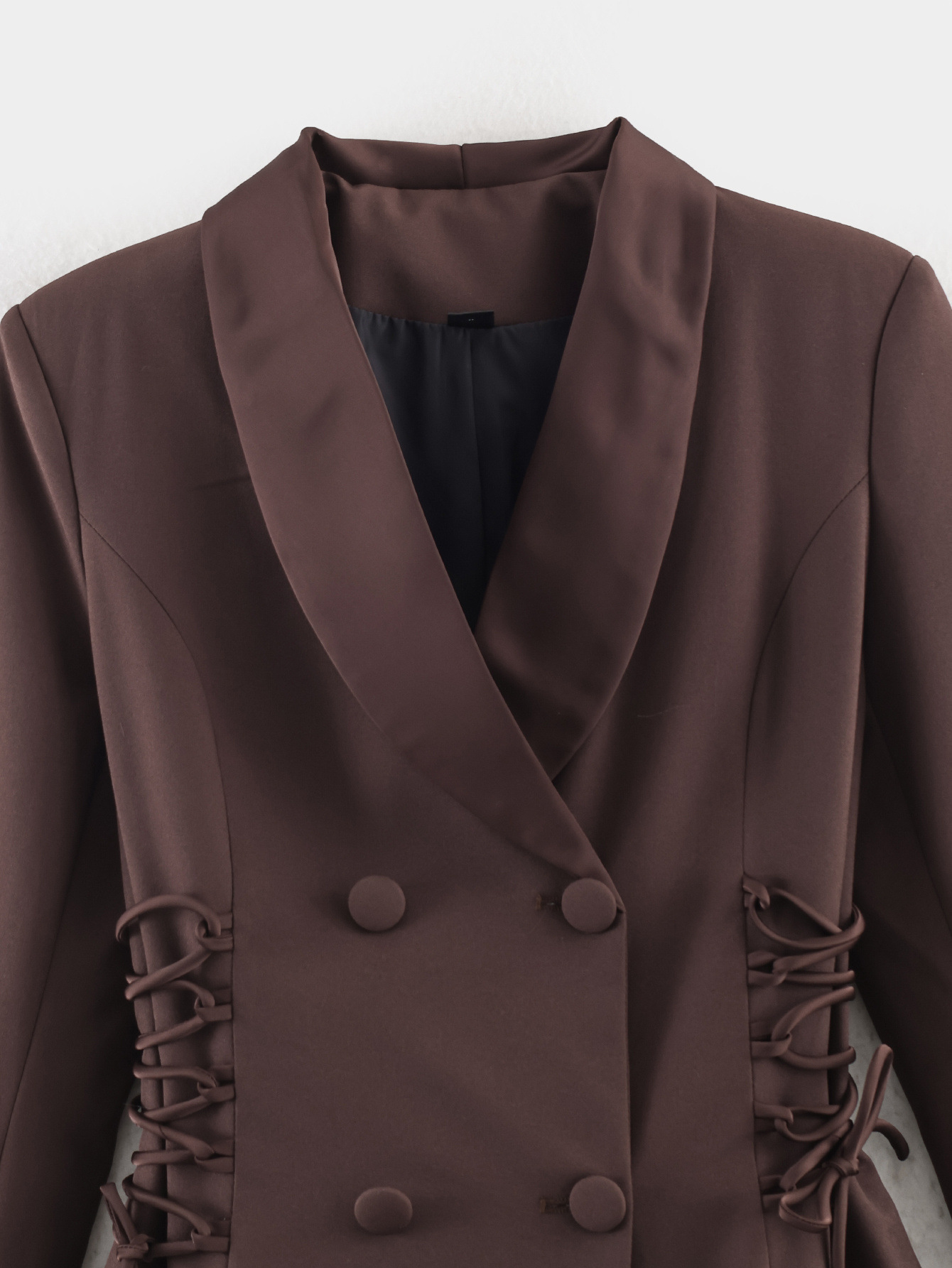 Coffee Brown Blazer Women 2026 - Street Fashion Winter 2026 avis et prix