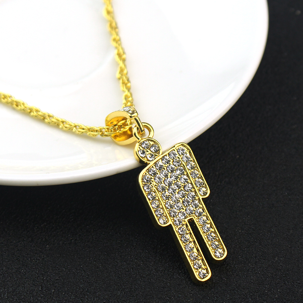 Hip Hop Necklace Stainless Ste - Street Fashion Couple avis et prix
