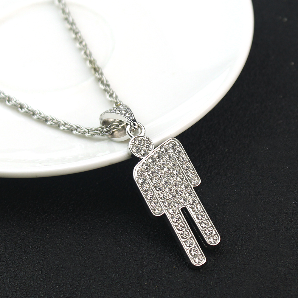 Hip Hop Necklace Stainless Ste - Street Fashion Couple avis et prix