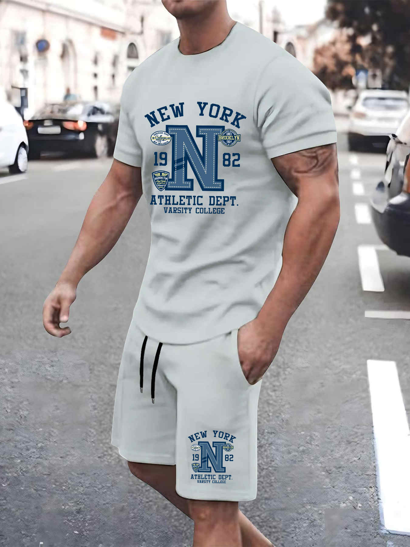 2025 New Summer Mens Set High  - Street Fashion New York 2025 avis et prix