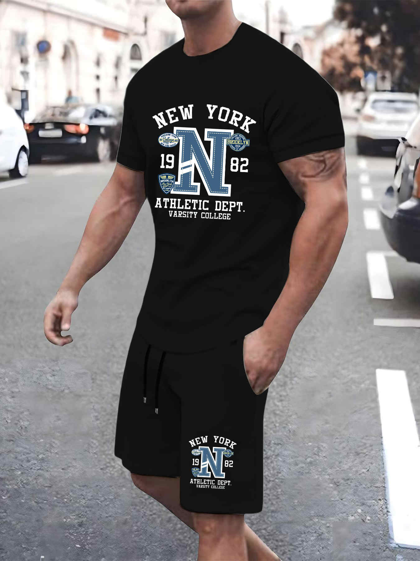 2025 New Summer Mens Set High  - Street Fashion New York 2025 avis et prix