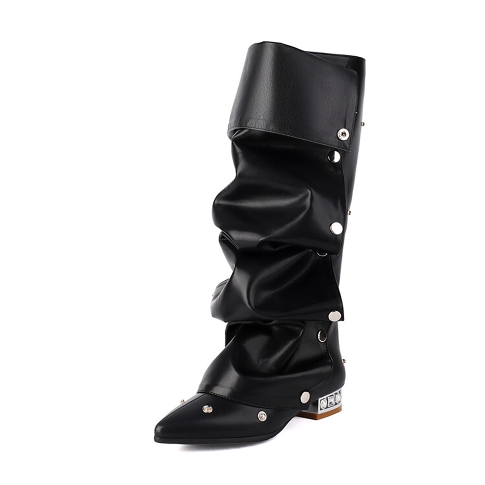 Knee-High Boots Women Sexy Fas - Street Fashion Runway avis et prix