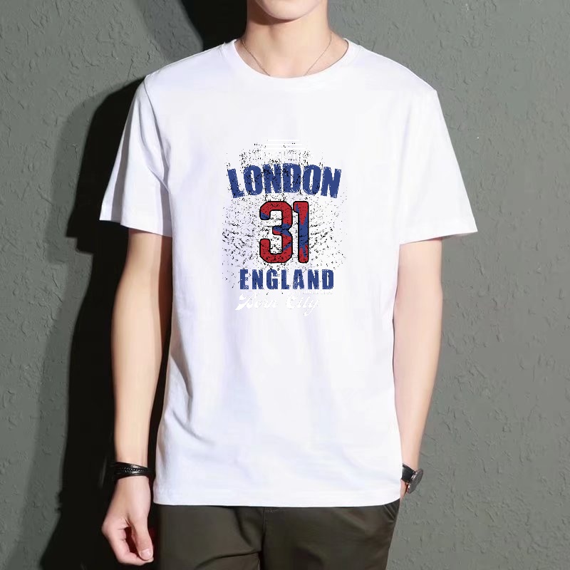 Men's Black Round-Neck Short-S - Street Fashion In London avis et prix