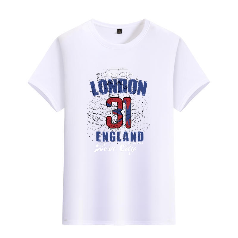 Men's Black Round-Neck Short-S - Street Fashion In London avis et prix
