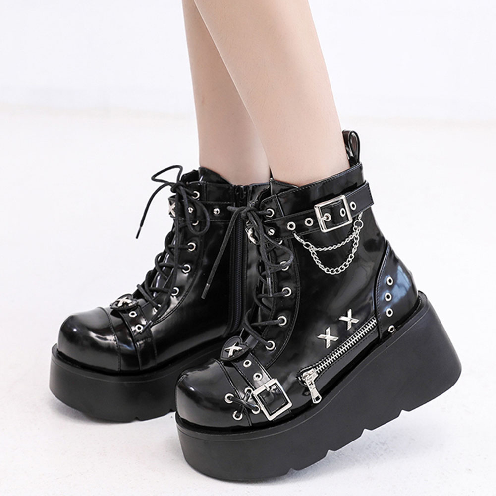 Brand New Ladies Goth Platform - Street Fashion Girl avis et prix