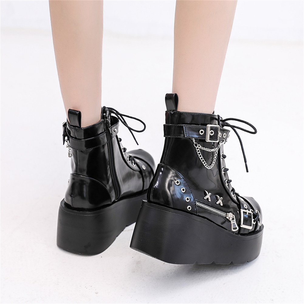 Brand New Ladies Goth Platform - Street Fashion Girl avis et prix