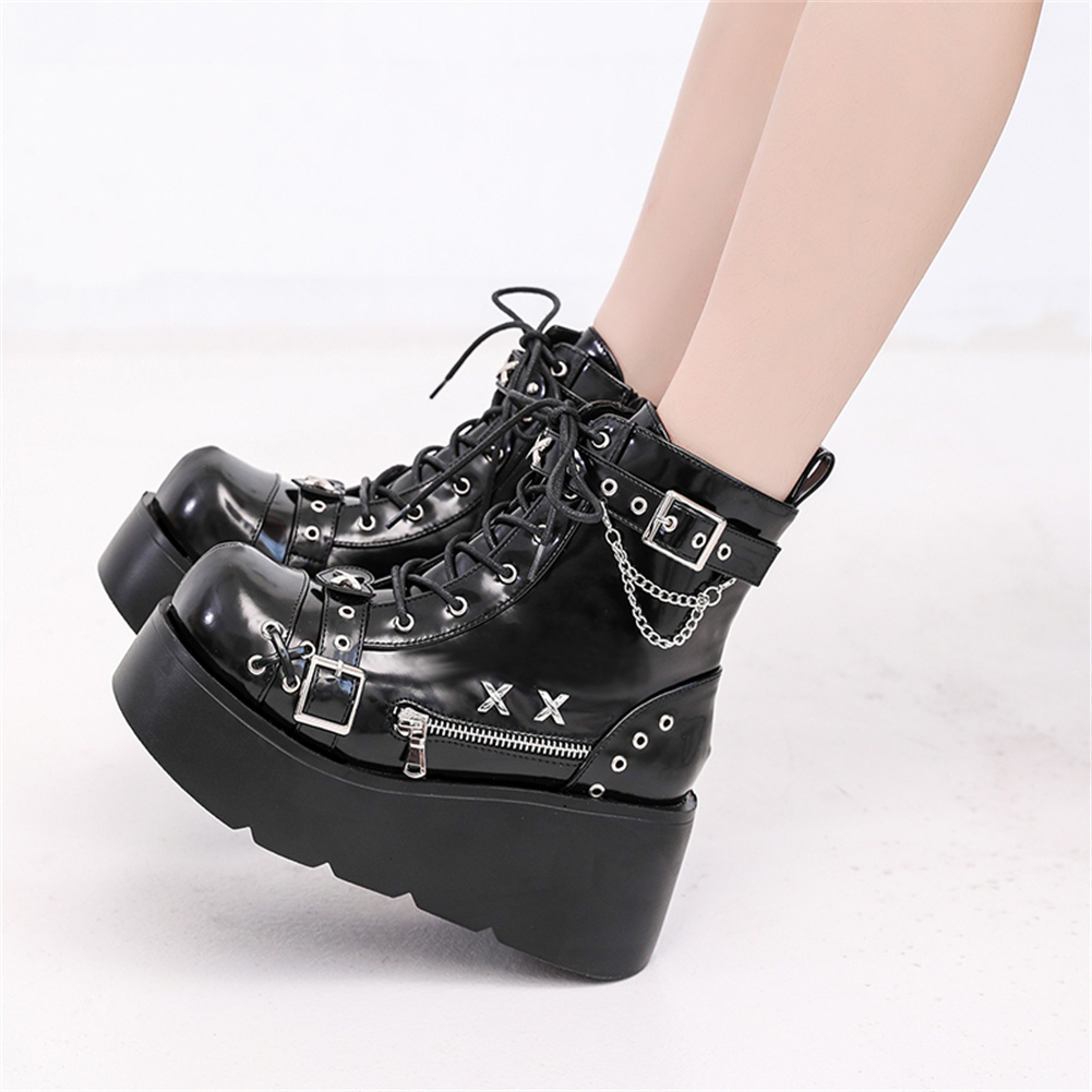 Brand New Ladies Goth Platform - Street Fashion Girl avis et prix