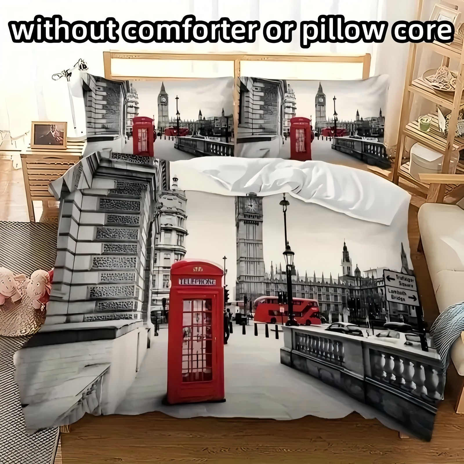 London Street Pattern 3D Print - Street Fashion In London avis et prix