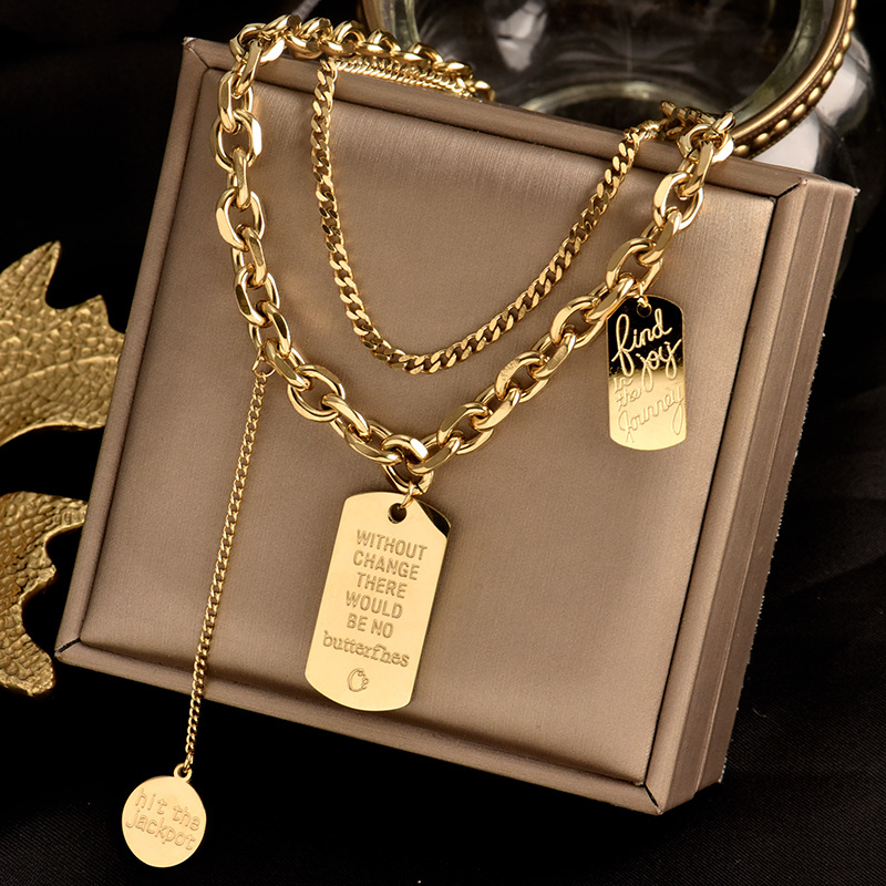 New Trend Titanium Steel Choke - Fashion Street Singapore avis et prix