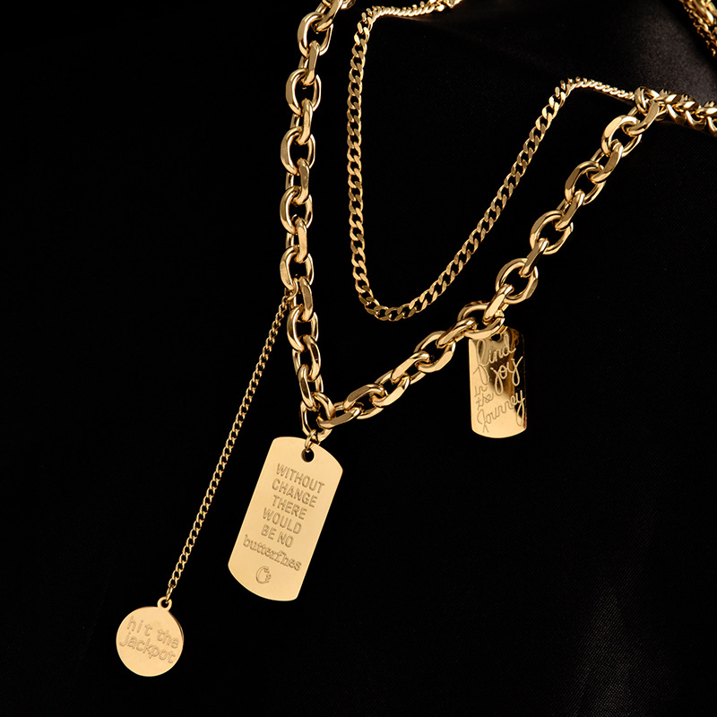 New Trend Titanium Steel Choke - Fashion Street Singapore avis et prix
