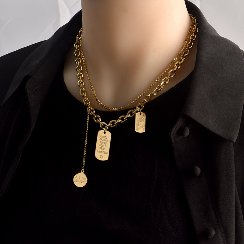 New Trend Titanium Steel Choke - Fashion Street Singapore avis et prix