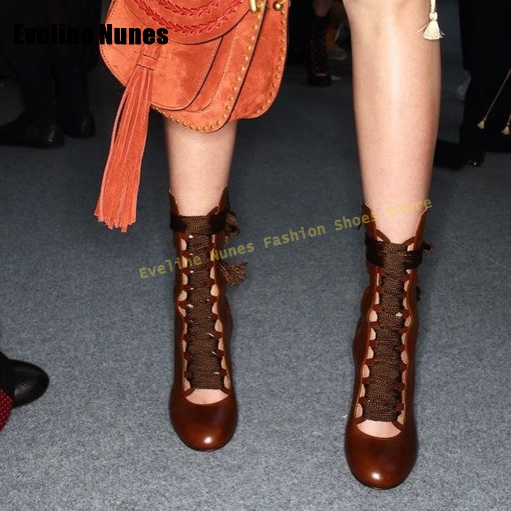 Cross Tied Fashion Catwalk Boo - Street Fashion Runway avis et prix