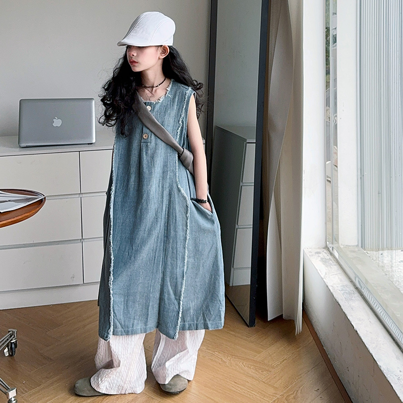 Loose Style Kids Luxury Summer - Street Fashion Girl avis et prix
