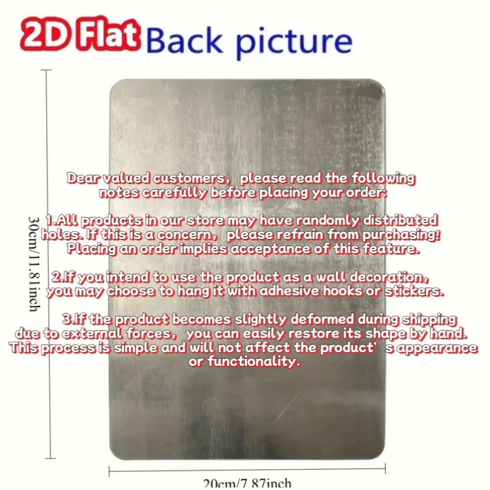 New Trendy HD Metal Wall Art - - Street Fashion Asian avis et prix